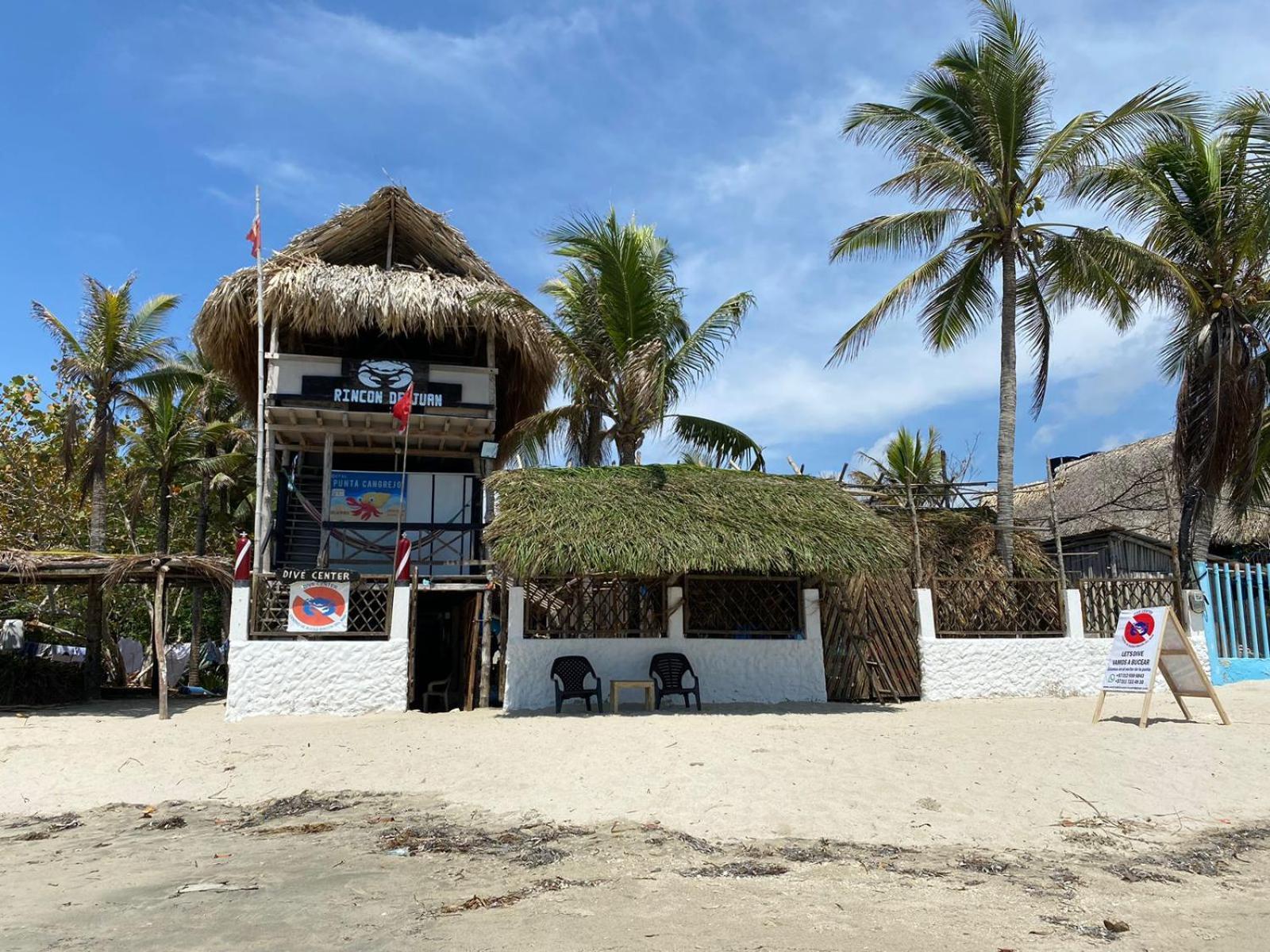 Hostal Punta Cangrejo San Onofre Esterno foto