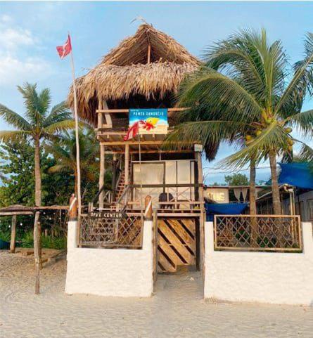 Hostal Punta Cangrejo San Onofre Esterno foto